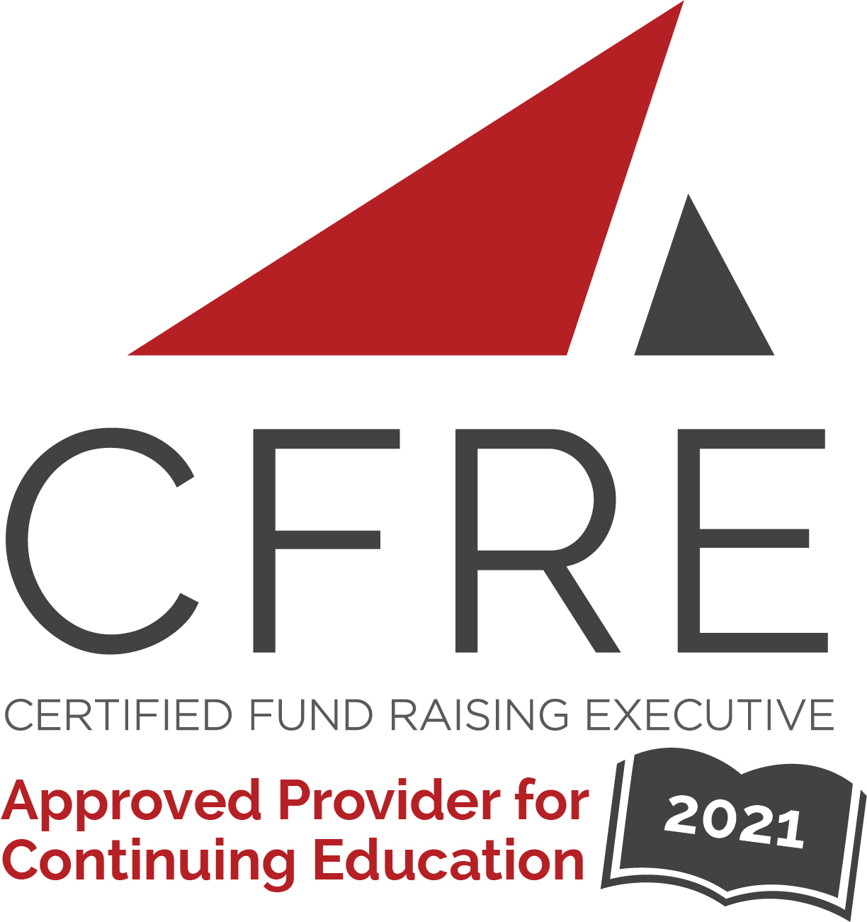 CFRE 2021 Logo: One CFRE credit per ADRP webinar